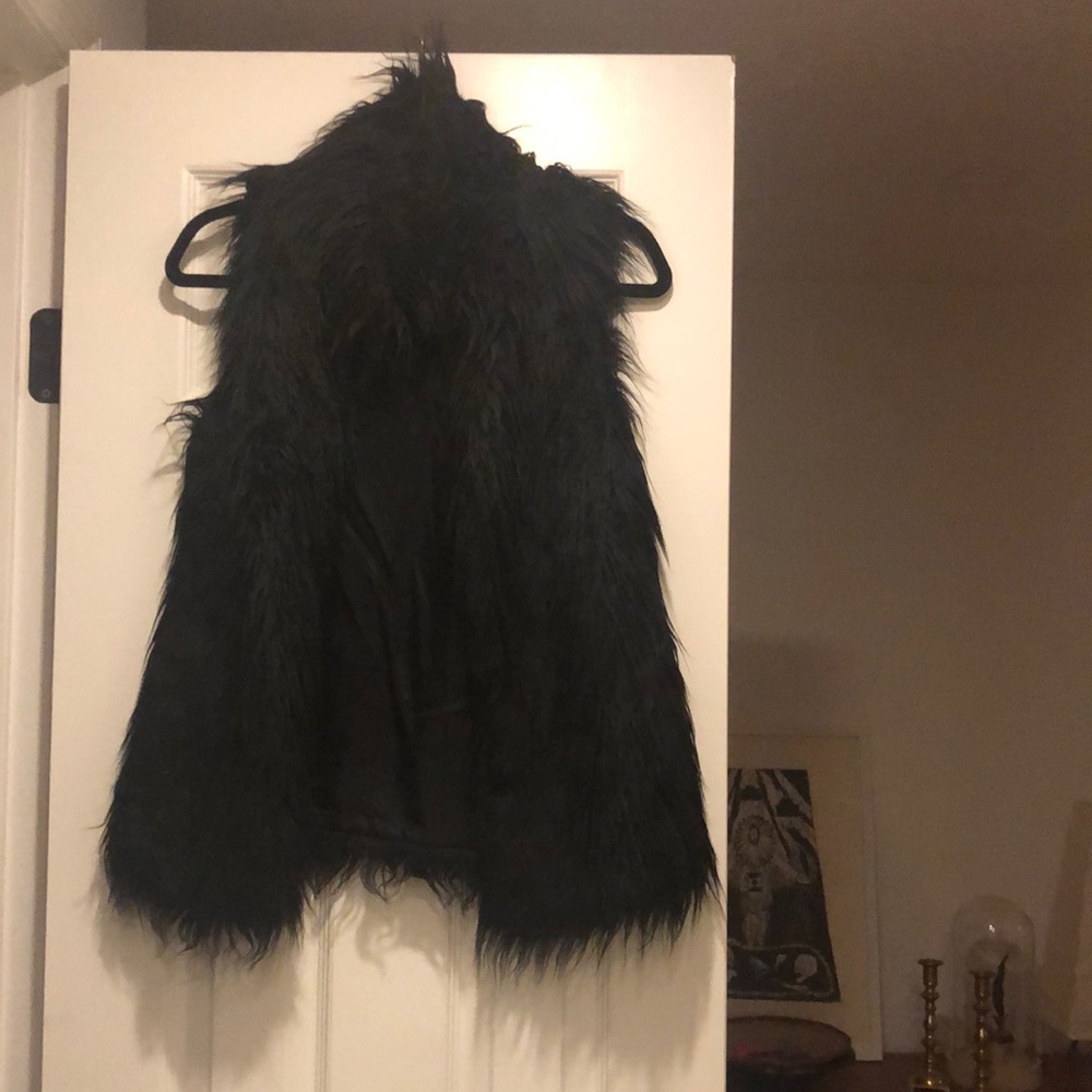 Shaggy faux fur Michael Kors Vest